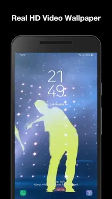 Real Dance Live Wallpaper android App screenshot 1